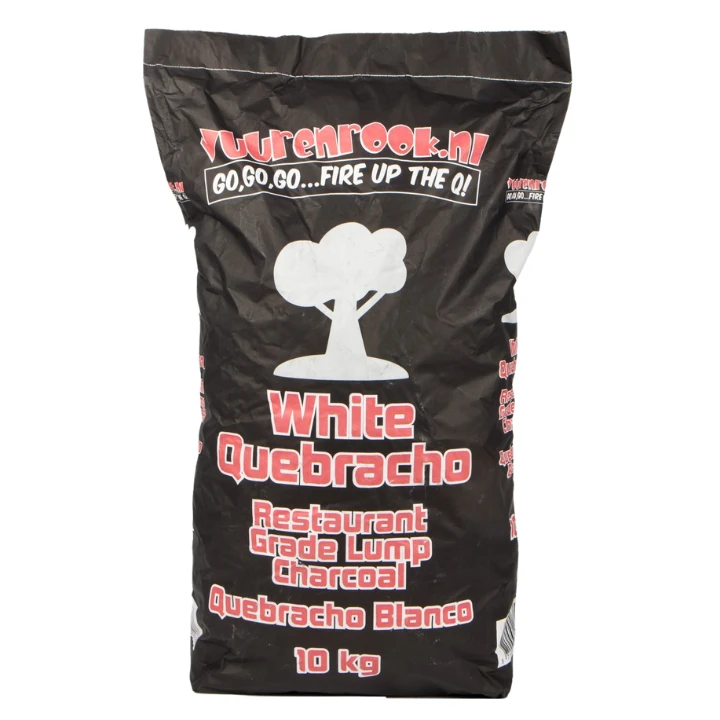 Vuur&Rook White Quebracho Restaurant Grade Lump Charcoal 10 Kg 1 Vuur&Rook White Quebracho Restaurant Grade Lump Charcoal 10 Kg