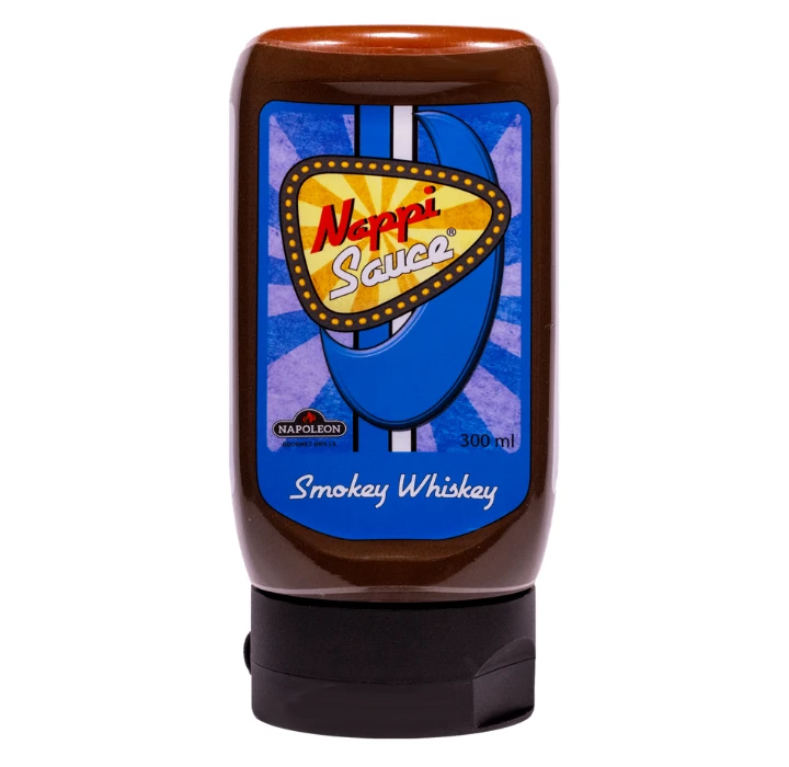 Dollie Sauce / Nappi Sauce Smokey Whiskey 300 Ml 1 Dollie Sauce / Nappi Sauce Smokey Whiskey 300 Ml