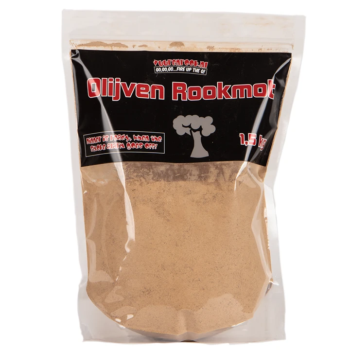 Vuur&Rook Rookmot Olijf 1,5 Kg 1 Vuur&Rook Rookmot Olijf 1,5 Kg
