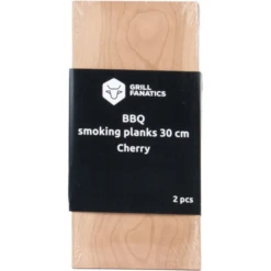 Grill Fanatics Cherry Rookplank 30 Cm 2 Stuks
