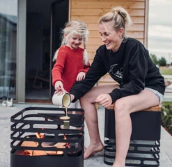 Höfats Cube Vuurkorf Zwart -BBQ Verkoop image 1287