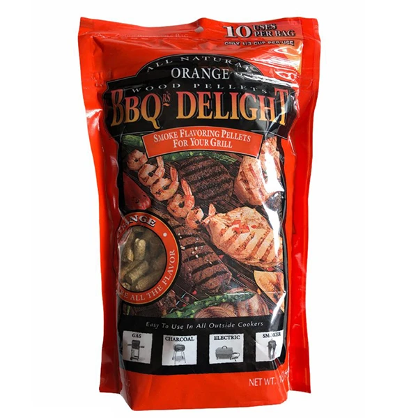 BBQ Delight Sinaasappel BBQ Pellets 450 Gram 1 BBQ Delight Sinaasappel BBQ Pellets 450 Gram