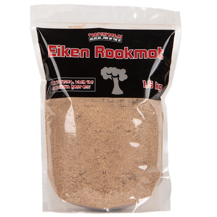 Vuur&Rook Rookmot Eiken 1,5 Kg 1 Vuur&Rook Rookmot Eiken 1,5 Kg