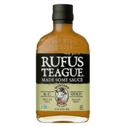 Rufus Teague KC Gold Mustard BBQ Sauce 14.25 Oz
