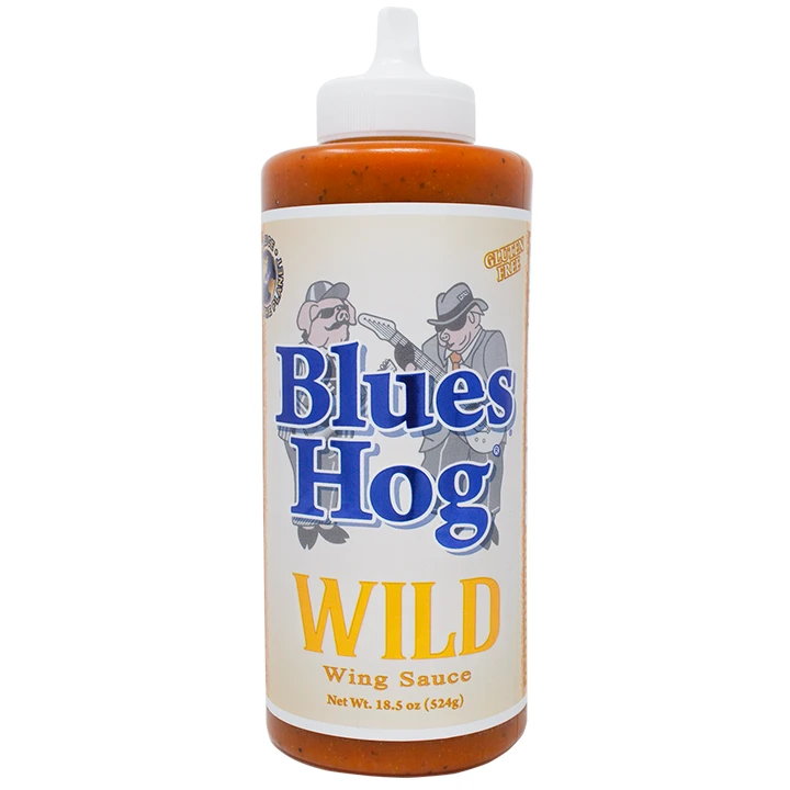 Blues Hog Wild Wing Sauce Squeeze Bottle 24 Oz 1 Blues Hog Wild Wing Sauce Squeeze Bottle 24 Oz