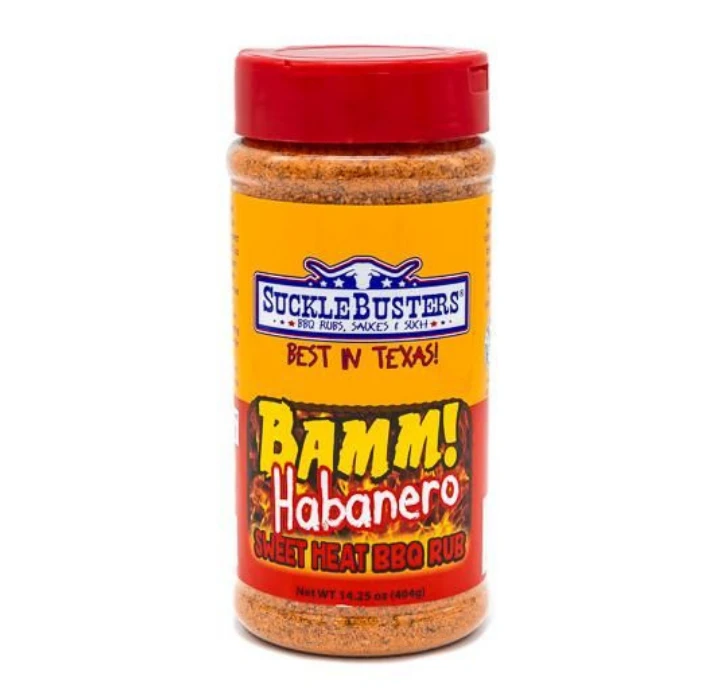 SuckleBusters Bamm! Habanero BBQ Rub 4oz 1 SuckleBusters Bamm! Habanero BBQ Rub 4oz