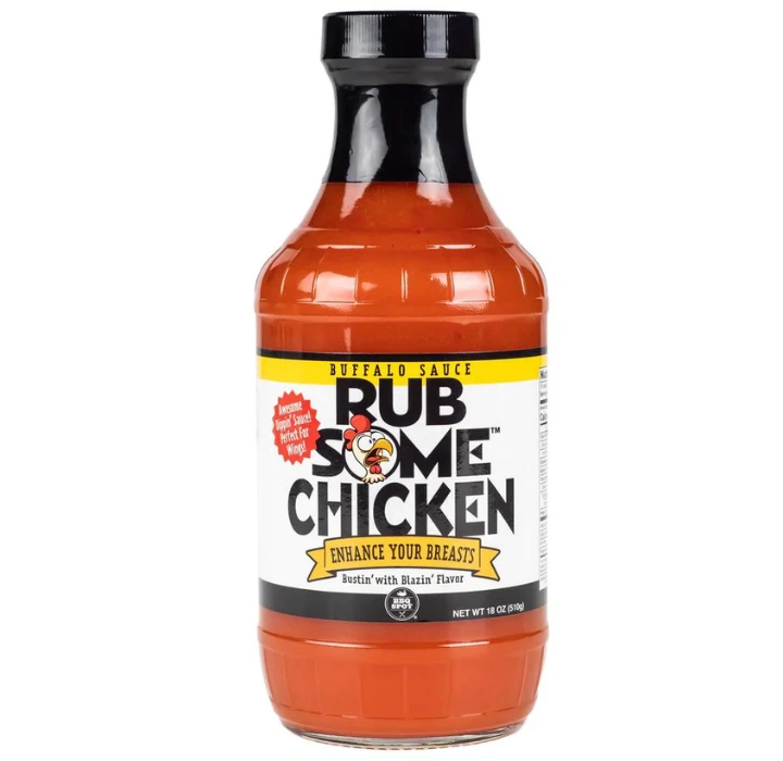 BBQ Spot Rub Some Chicken Buffalo Sauce 14oz 1 BBQ Spot Rub Some Chicken Buffalo Sauce 14oz