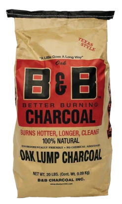 B&B Oak Lump Charcoal 9 Kg