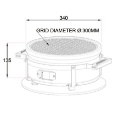Yakiniku Ronde Shichirin Teppanyaki- & Hibachi Grill -BBQ Verkoop image 177