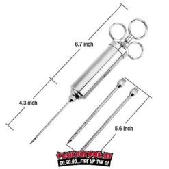 Vuur&Rook RVS Injector Met Dubbele Naald -BBQ Verkoop image 505