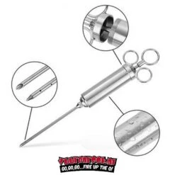 Vuur&Rook RVS Injector Met Dubbele Naald -BBQ Verkoop image 507