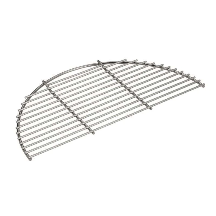 Big Green Egg Stainless Steel Half Grid XLarge 1 Big Green Egg Stainless Steel Half Grid XLarge