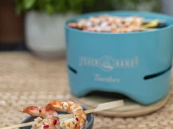 Feuerhand Tamber Tafel Grill Licht Groen 12 Feuerhand Tamber Tafel Grill Licht Groen -BBQ Verkoop image 976