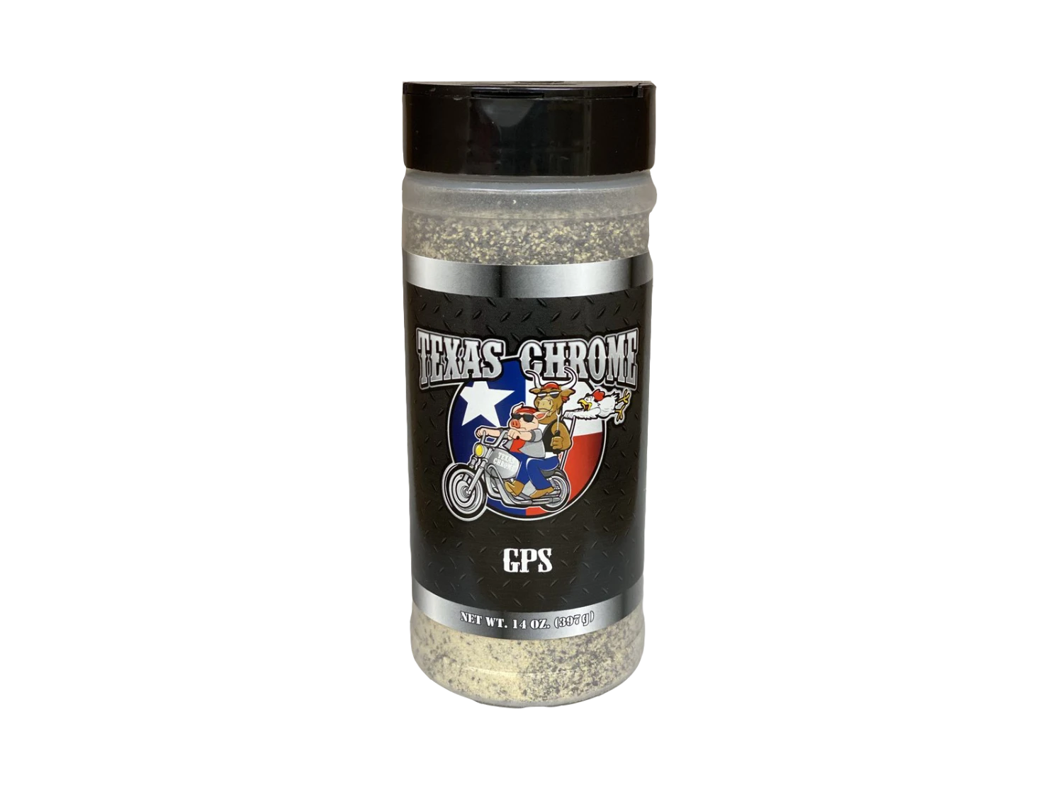 Texas Chrome GPS BBQ Rub 14 Oz 1 Texas Chrome GPS BBQ Rub 14 Oz